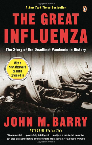 Book cover: The Great Influenza by John Barry